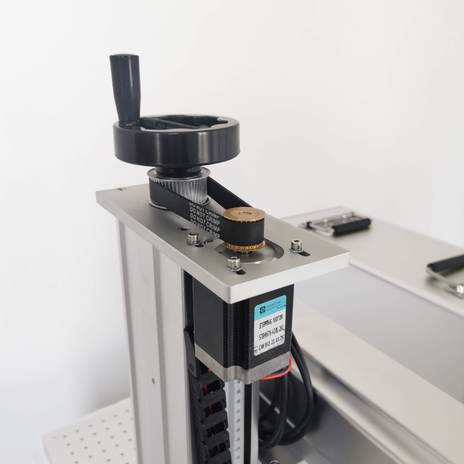 Haotian fiber laser machine with cyclop camera scanning head
